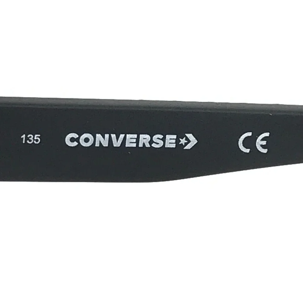 Converse Kids Eyeglasses Frames CV5053Y 001 Black Cat Eye Full Rim 49-16-135